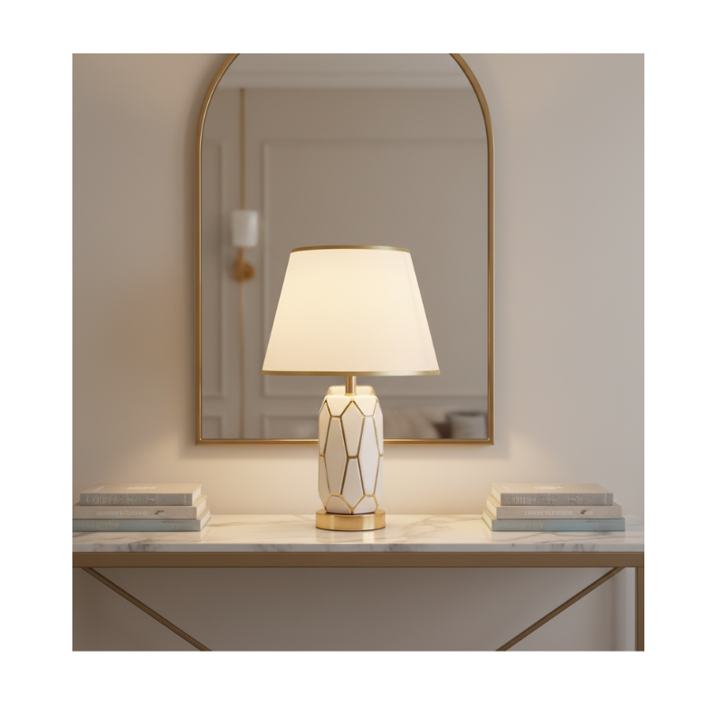 Faceted Gem Table Lamp